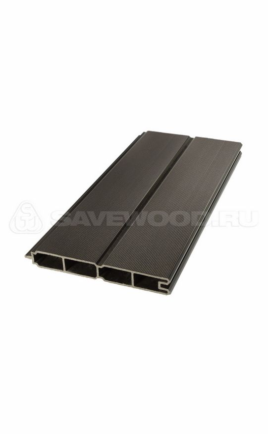 Забор из ДПК Savewood, SW Agger глянцевый, Темно-коричневый купить в Санкт-Петербурге