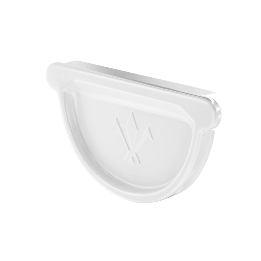 Заглушка универсальная с резиновым уплотнителем Aquasystem, RAL 9003 Белый 150/100 купить в Санкт-Петербурге