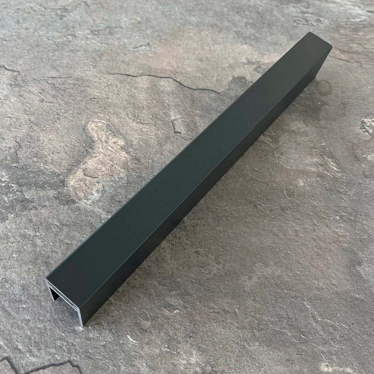 Алюминиевый П-профиль EasyDecking Черное дерево купить в Санкт-Петербурге