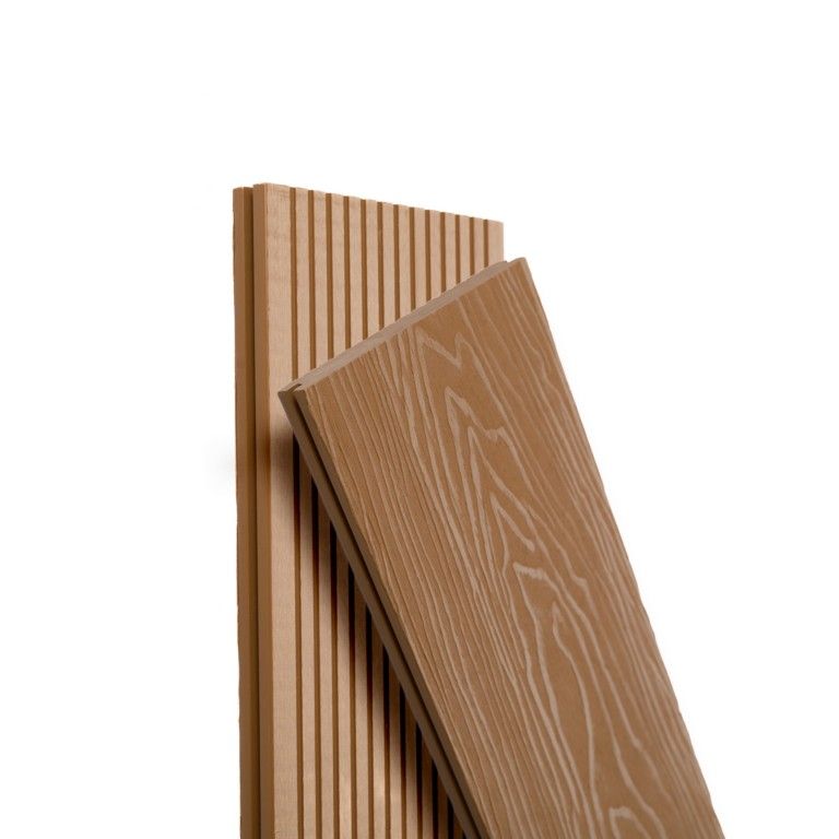 Террасная доска Экодекинг Топ полнотелая, Бронза купить в Санкт-Петербурге