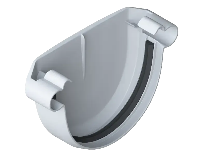 Заглушка для желоба Альта-профиль Элит Белый купить в Санкт-Петербурге