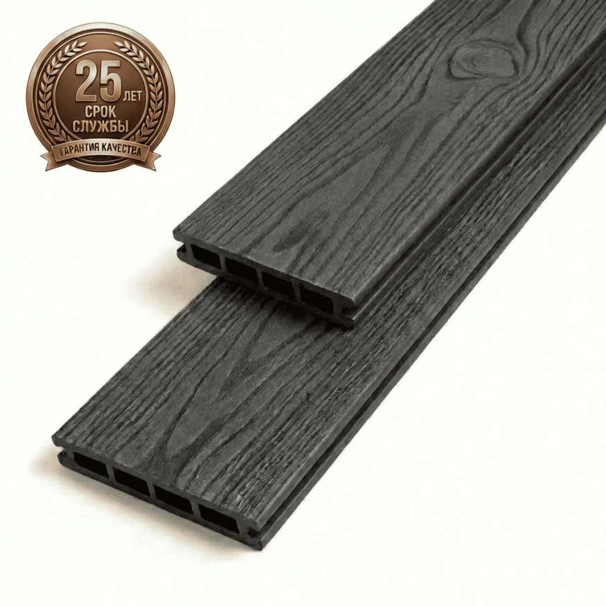 Террасная доска ДПК GardenParkett Табула, Графит купить в Санкт-Петербурге