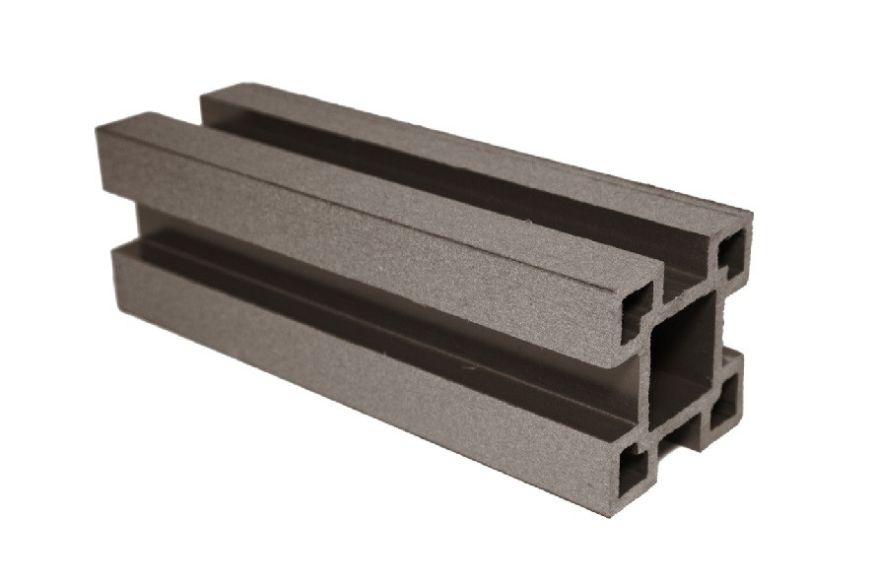 Столб с пазами ДПК AЙ-ТЕХПЛАСТ шоколадный купить в Санкт-Петербурге