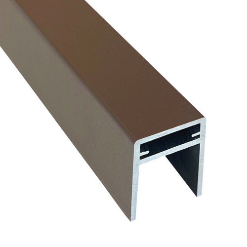 Алюминиевый П-профиль EasyDecking Венге купить в Санкт-Петербурге