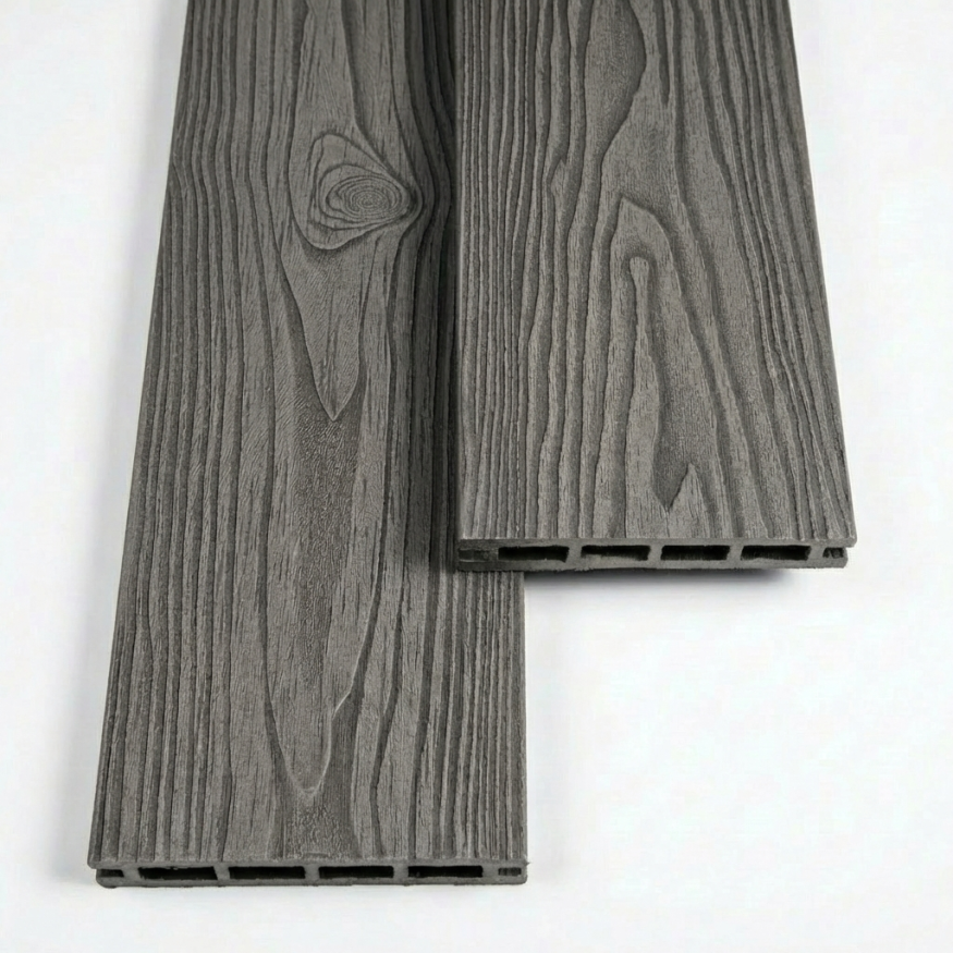 Террасная доска ДПК GardenParkett Табула, Серый купить в Санкт-Петербурге