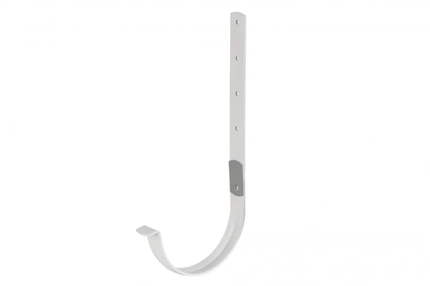 Кронштейн для желоба металлический, Альта-Профиль, Элит Белый купить в Санкт-Петербурге