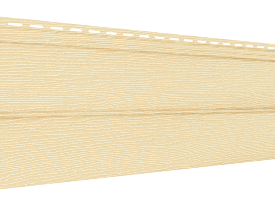 Виниловый сайдинг Ю-пласт, Блок Хаус, Кремовый оттенок. купить в Санкт-Петербурге