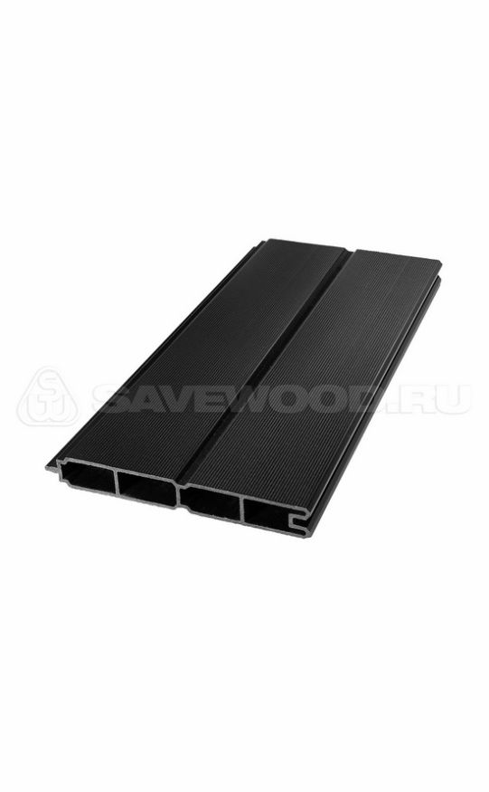 Забор из ДПК Savewood, SW Agger глянцевый, Черный купить в Санкт-Петербурге