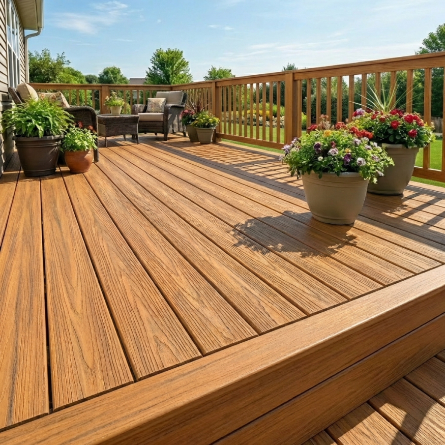 Террасная доска ДПК GardenParkett Табула, Бук купить в Санкт-Петербурге