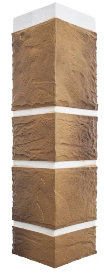 Наружный угол Альта-Профиль, Камень Пражский 02 купить в Санкт-Петербурге