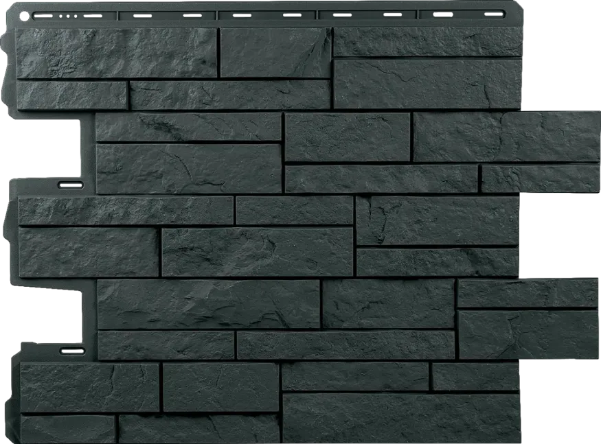 Фасадная панель Альта-Профиль, Шотландия ЭКО Графит купить в Санкт-Петербурге