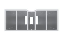 Алюминиевая лага Holzhof HILST JOIST SLIM PREMIUM