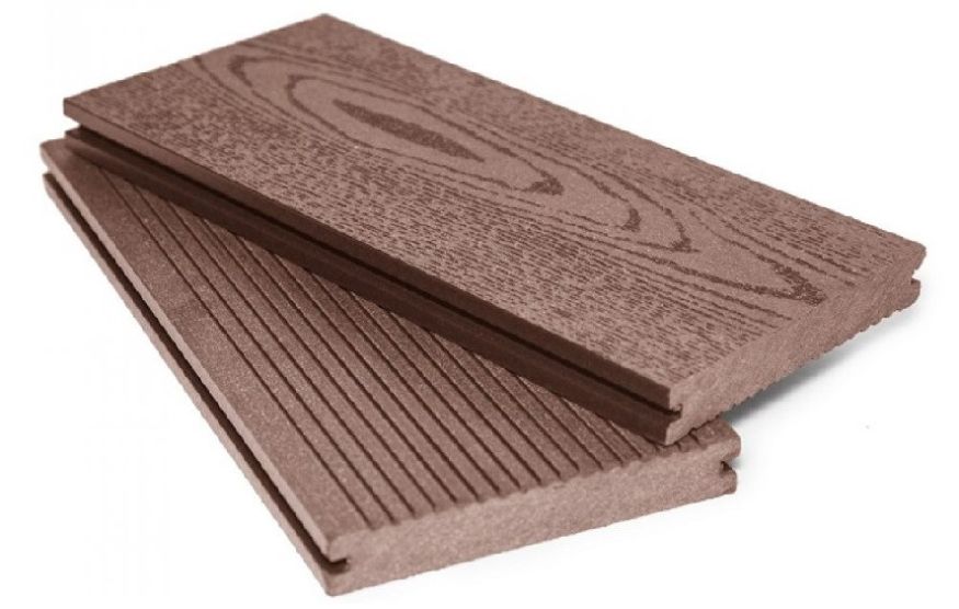 Террасная доска ДПК I-Techplast МАССИВ 3D NEW Какао купить в Санкт-Петербурге