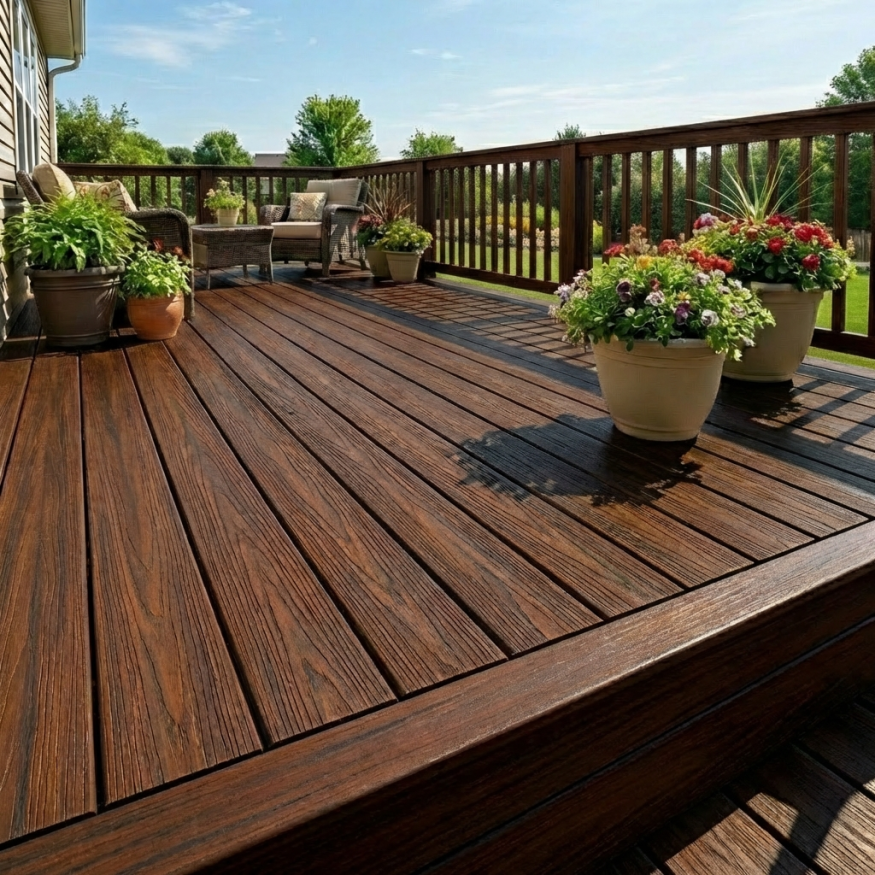 Террасная доска ДПК GardenParkett Табула, Венге купить в Санкт-Петербурге