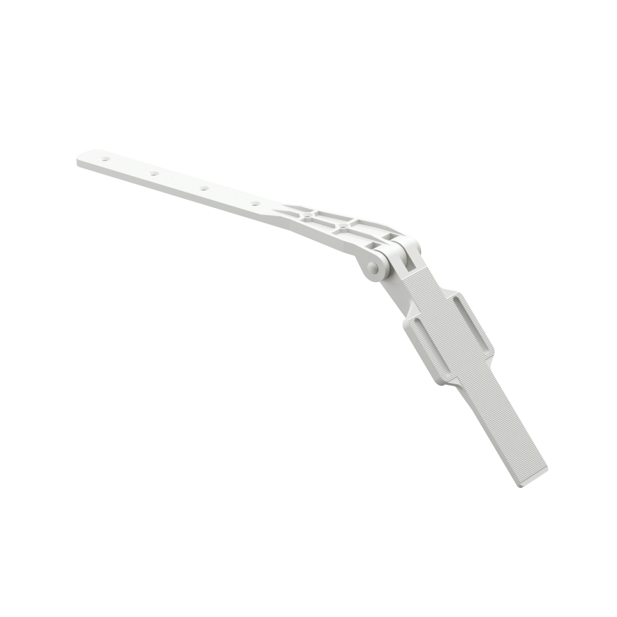 Регулируемое крепление для кронштейна желоба Docke Lux, Пломбир купить в Санкт-Петербурге