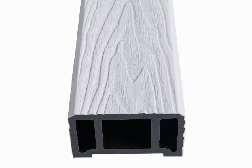 Перило ограждения ДПК 3D GardenParkett, Белый купить в Санкт-Петербурге