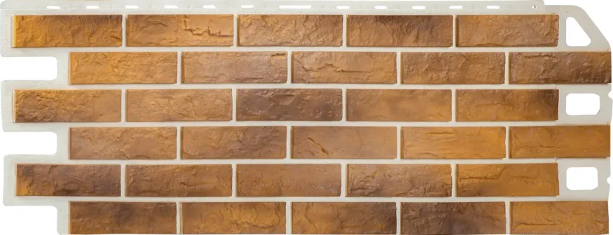 Фасадная панель Альта-Профиль, Кирпич Рустикальный 05 купить в Санкт-Петербурге