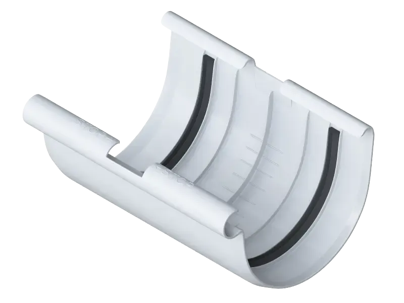 Муфта желоба Альта-Профиль Элит Белый купить в Санкт-Петербурге