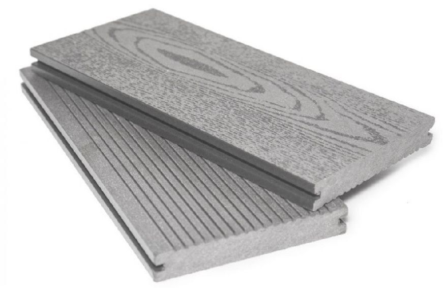 Террасная доска ДПК I-Techplast МАССИВ 3D NEW Серый купить в Санкт-Петербурге
