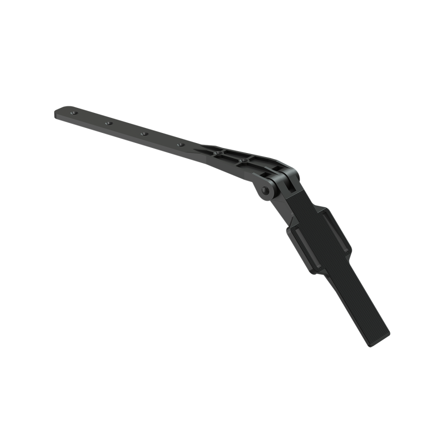 Регулируемое крепление для кронштейна желоба Docke Lux, Карбон купить в Санкт-Петербурге