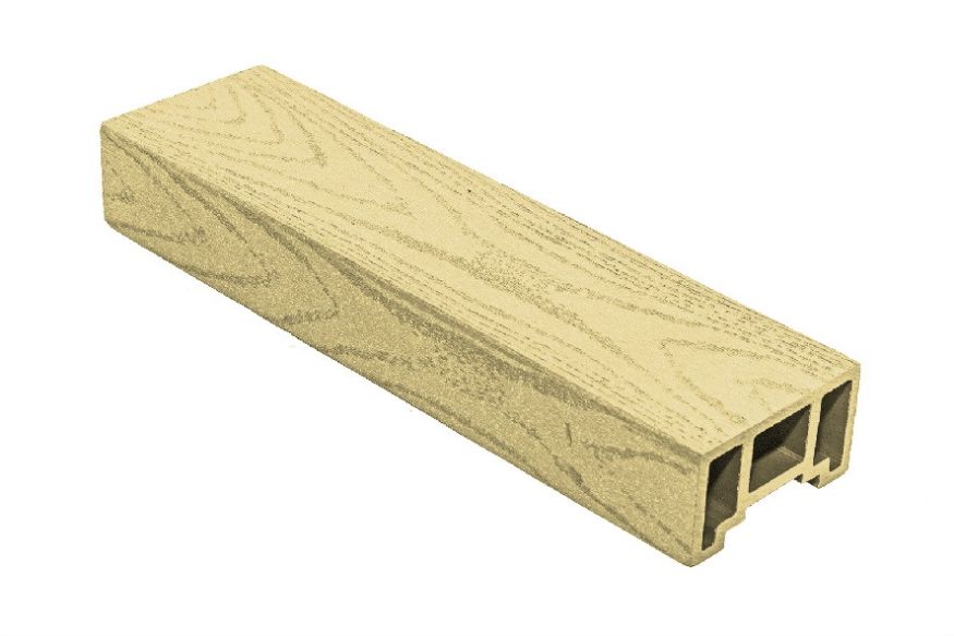 Перила из ДПК AЙ-ТЕХПЛАСТ золотистого цвета купить в Санкт-Петербурге