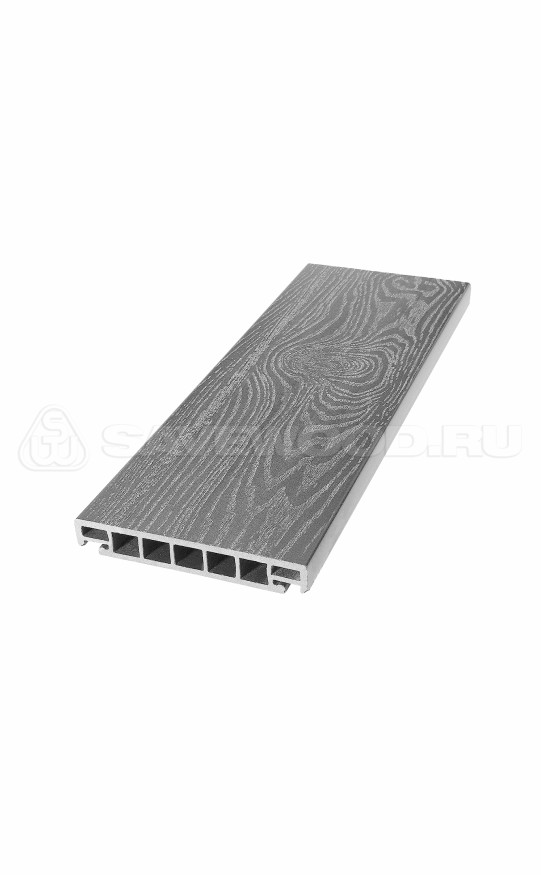 Террасная доска ДПК SaveWood, SW Salix (S) (T), Пепельный купить в Санкт-Петербурге
