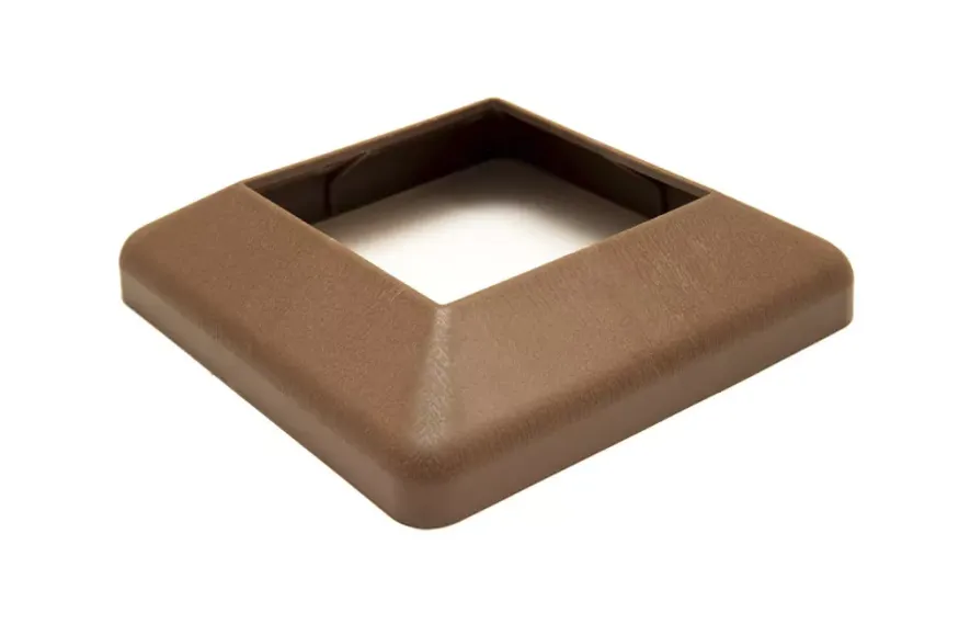 Крышка нижняя ПВХ для столба 125х125 Deckart Шоколад купить в Санкт-Петербурге