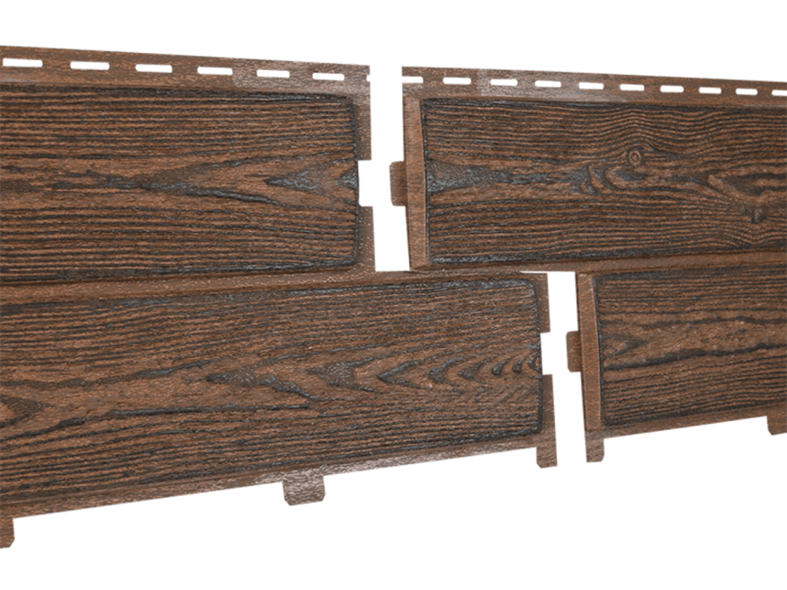 Фасадные панели Ю-Пласт, Хокла Винтаж, Корица купить в Санкт-Петербурге