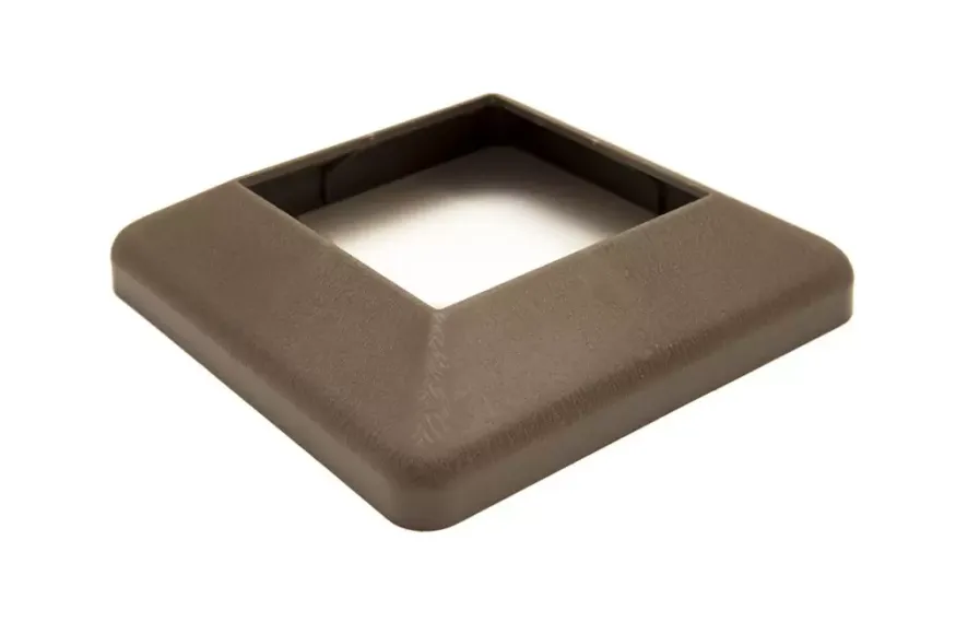 Крышка нижняя ПВХ для столба 125х125 Deckart Венге купить в Санкт-Петербурге