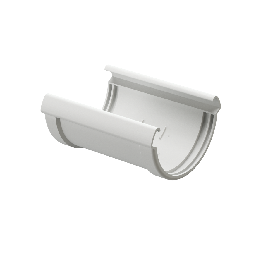 Соединитель желоба Docke Lux, Пломбир купить в Санкт-Петербурге