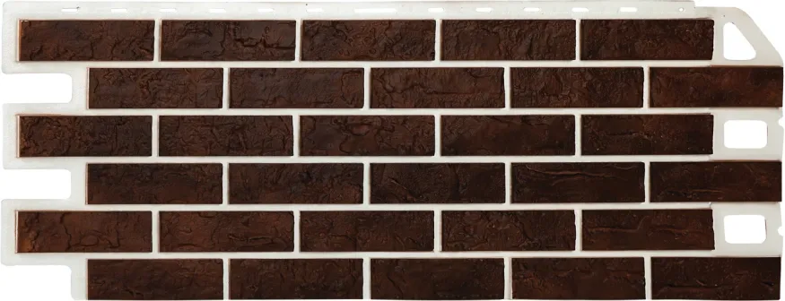 Фасадная панель Альта-Профиль, Кирпич Рустикальный 06 купить в Санкт-Петербурге