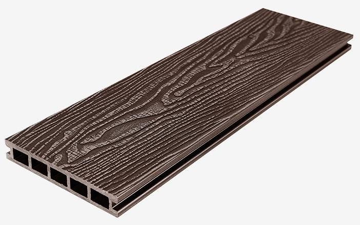 Террасная доска из ДПК RusDecking Unodeck Vintage - Цвет Венге купить в Санкт-Петербурге