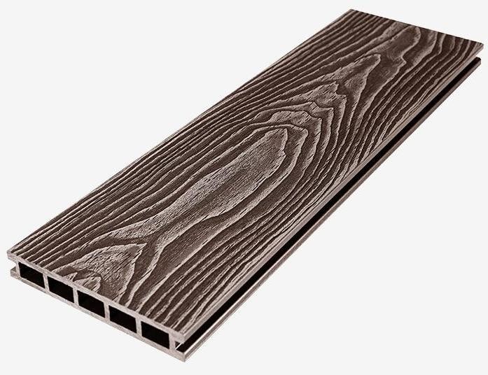 Террасная доска из ДПК RusDecking Unodeck Vintage - Цвет Венге купить в Санкт-Петербурге