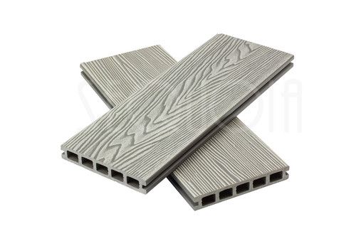 Доска террасная ДПК SEQUOIA, DUAL 3D WOOD, GRAY купить в Санкт-Петербурге