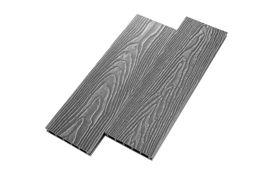 Террасная доска ДПК GardenParkett Патио, Серый купить в Санкт-Петербурге