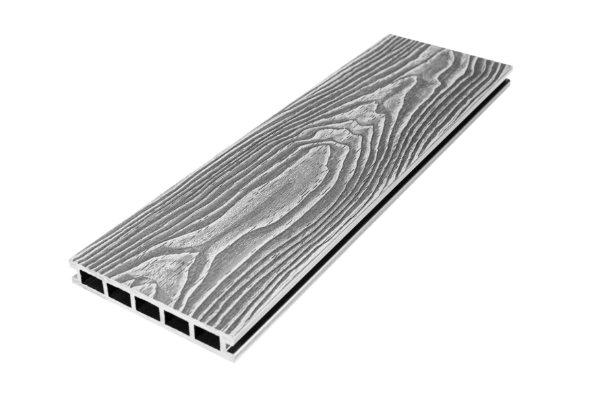 Террасная доска ДПК GardenParkett Патио, Серый купить в Санкт-Петербурге