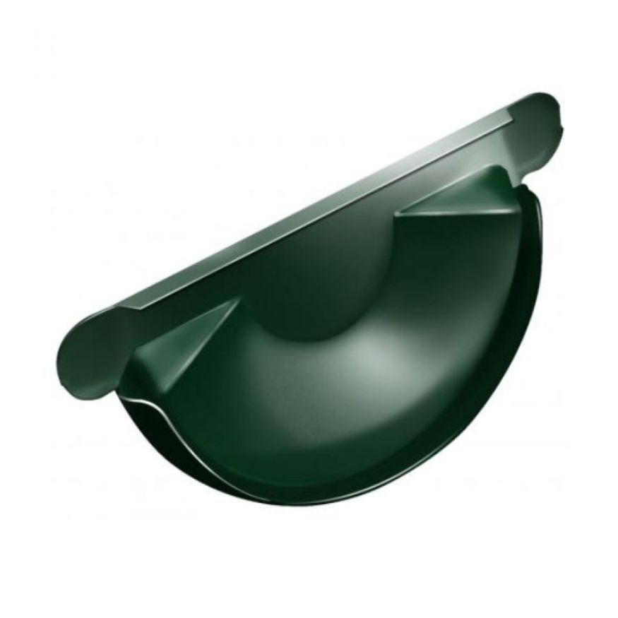 Заглушка для водосточного желоба Grand Line, Зеленый (RAL 6005) купить в Санкт-Петербурге