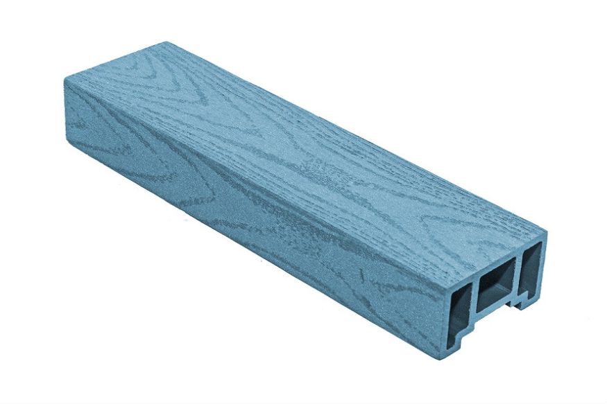 Перила из ДПК Aй-Техпласт синего цвета купить в Санкт-Петербурге