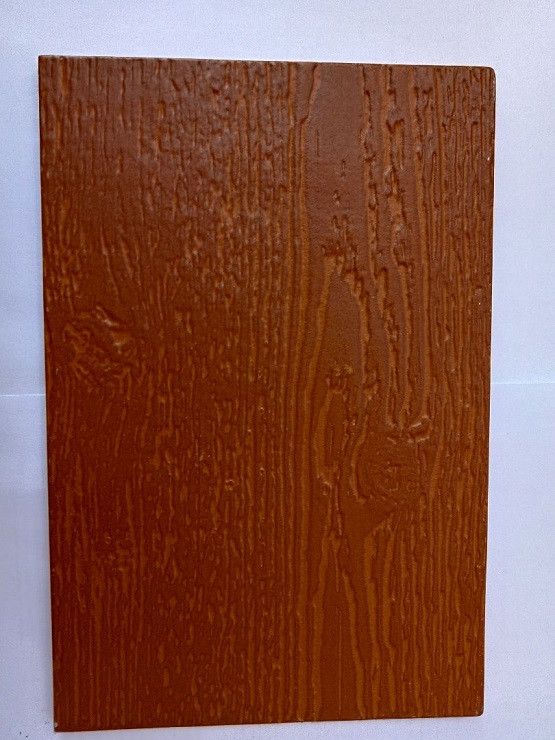 Фиброцементный сайдинг Latonit в цвете Красное дерево (RAL 8001/8008) купить в Санкт-Петербурге