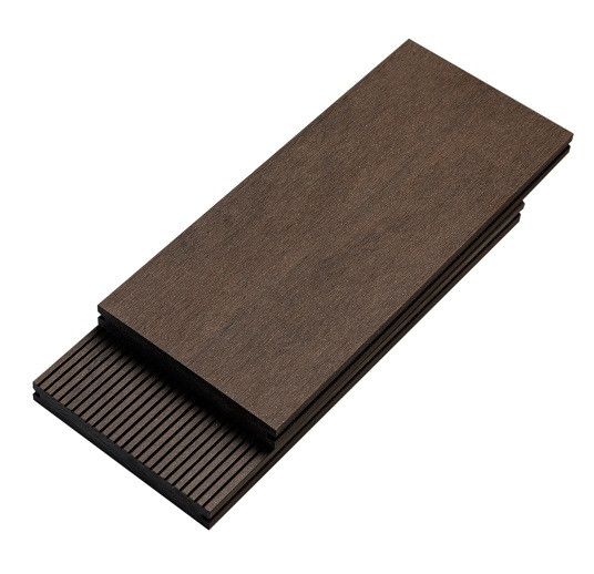 Террасная доска Bruggan Multicolor из ДПК, полнотелая, 120 мм, венге. купить в Санкт-Петербурге