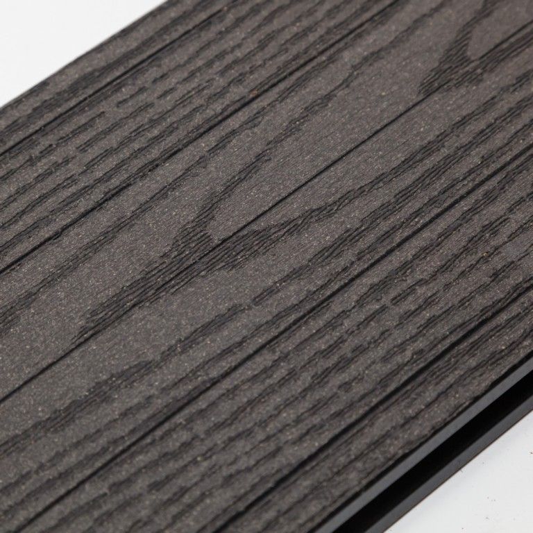 Террасная доска Ecodecking Техно плюс Графит купить в Санкт-Петербурге