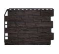 Фасадная панель Fineber, 3D Скол, Тёмный коричневый купить в Санкт-Петербурге