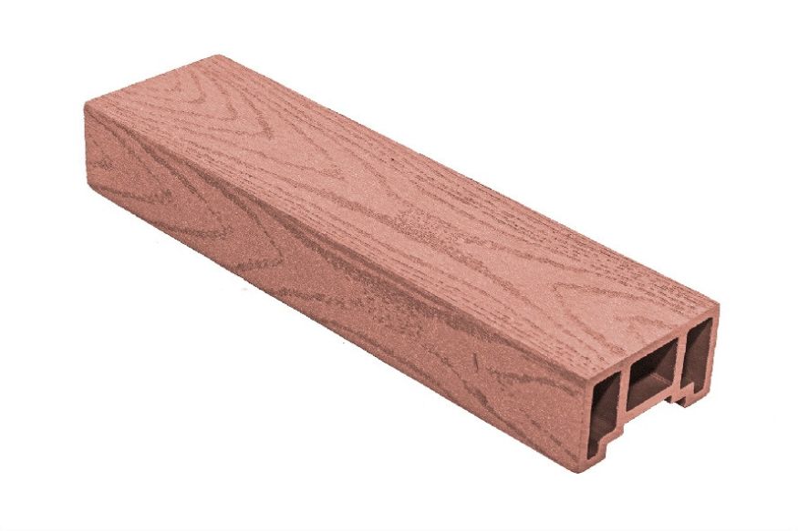 Перила из ДПК АЙ-ТЕХПЛАСТ терракотового цвета купить в Санкт-Петербурге