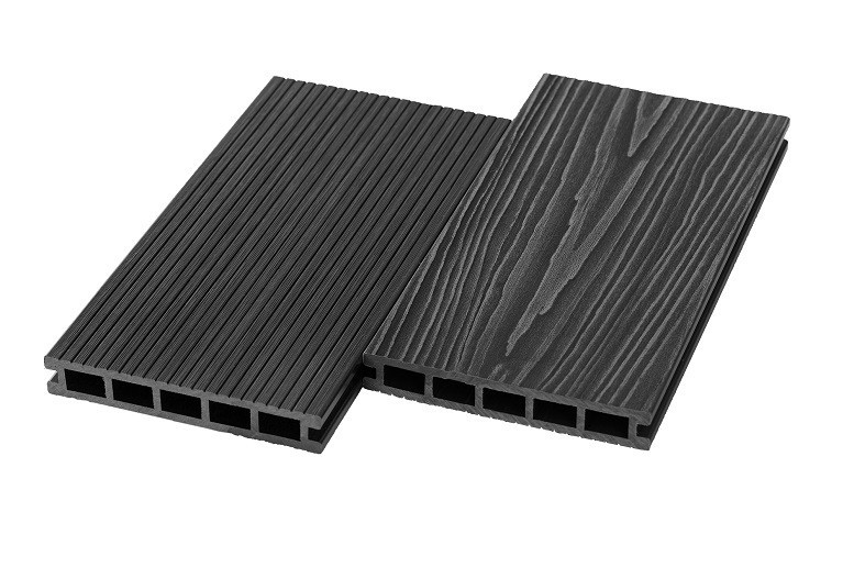 Террасная доска из ДПК RusDecking Unodeck Ultra - Цвет графит купить в Санкт-Петербурге