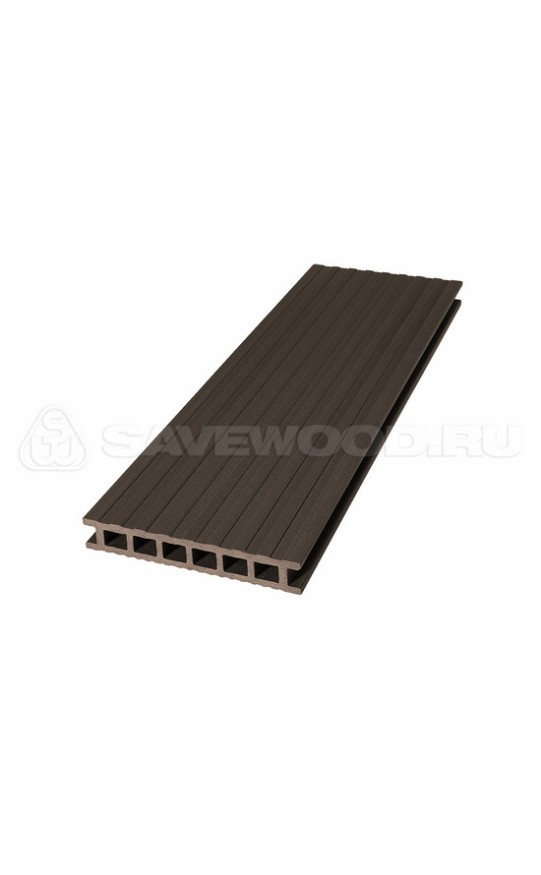 Террасная доска ДПК SaveWood, SW Quercus, Темно-коричневый купить в Санкт-Петербурге