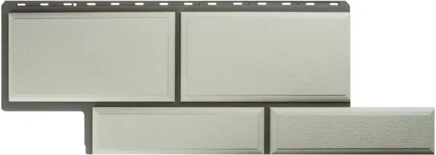 Фасадная панель Альта-Профиль Флорентийский камень Белый купить в Санкт-Петербурге