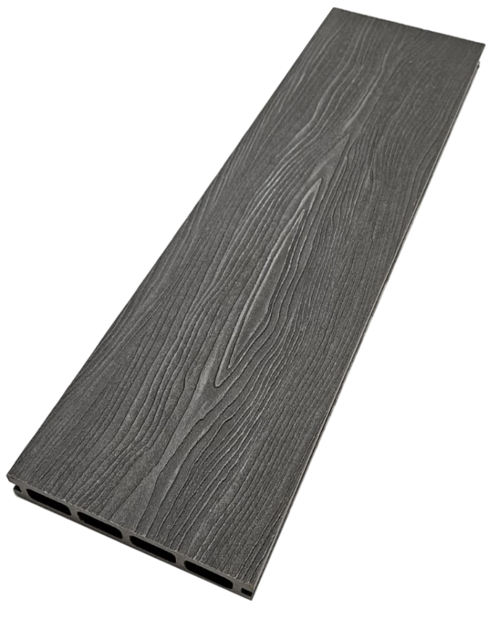 Террасная доска ДПК NanoWood 3D Double Серый купить в Санкт-Петербурге