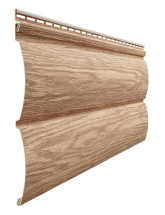 Виниловый сайдинг Docke, Монреаль Блок-Хаус D4.7T, Рябина