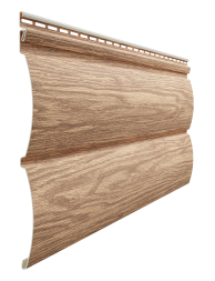 Виниловый сайдинг Docke, Монреаль Блок-Хаус D4.7T, Рябина