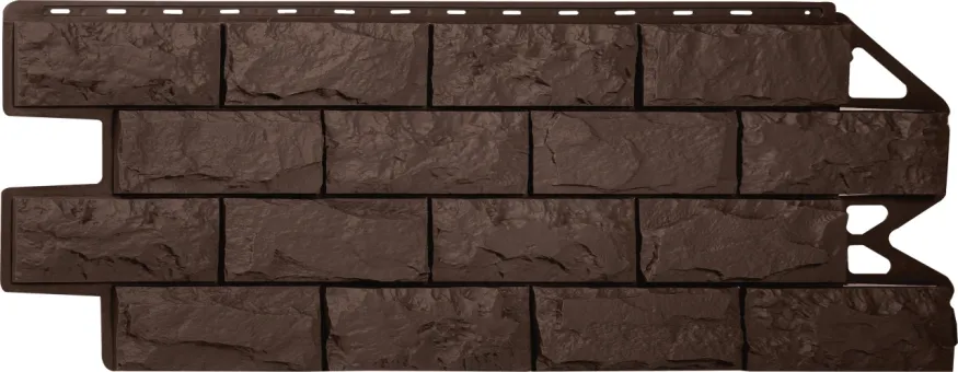 Фасадная панель Альта-Профиль, Фагот ЭКО, Коричневый купить в Санкт-Петербурге